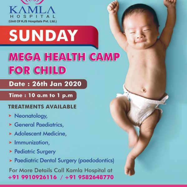 Health check-up camp conducting for children